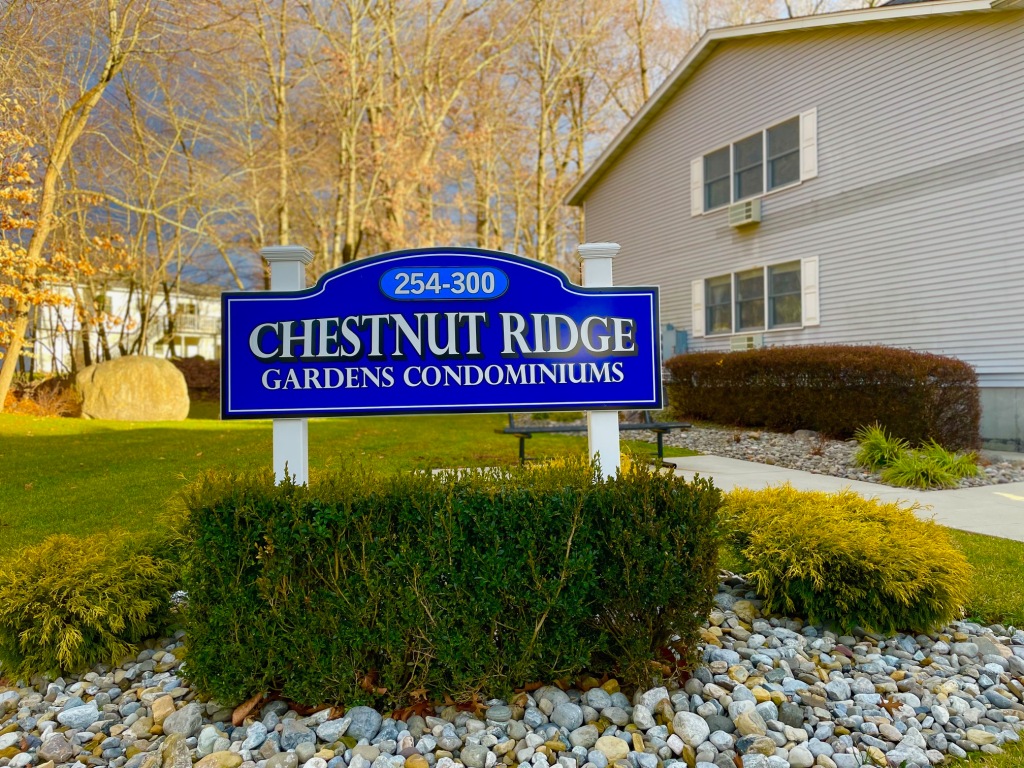 Chestnut Ridge Gardens, age 55 and older condo in Rockland County NY. 